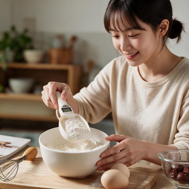 계량스푼 전자저울 반려동물 사료 정량 측정 쿠킹 베이킹 주방 도구 용품