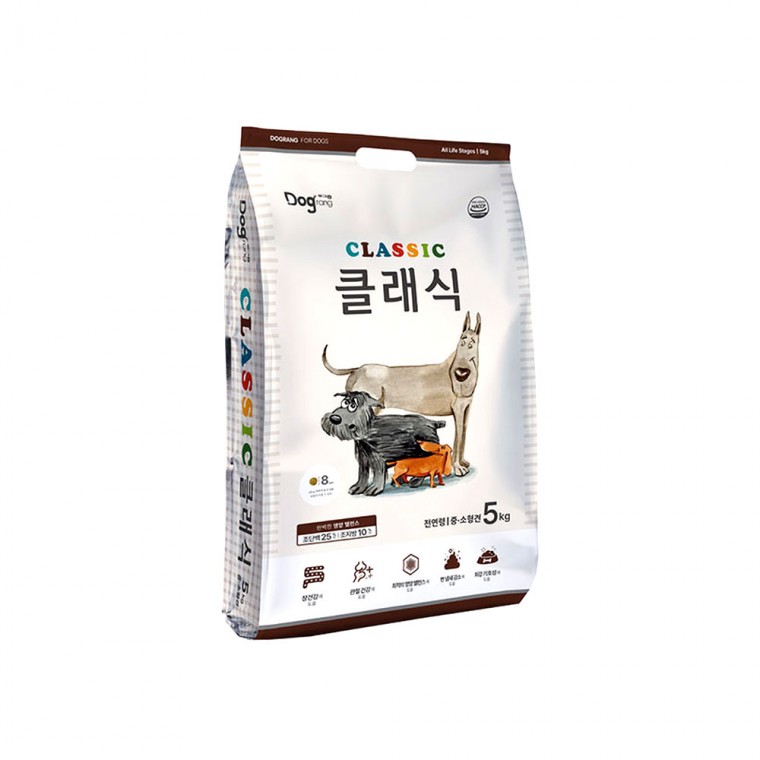 도그랑 클래식 전연령 강아지사료 5kg