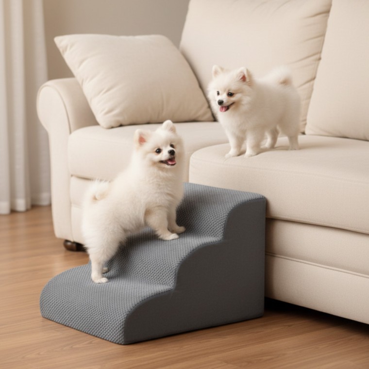 논슬립 강아지 계단 애견 반려견 침대 쇼파 펫스텝 슬라이드