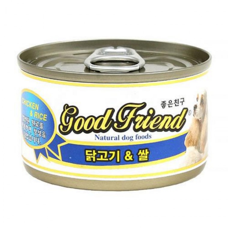 강아지습식캔닭고기 닭고기와쌀 24EA 노견습식사료 애견습식사료 강아지캔