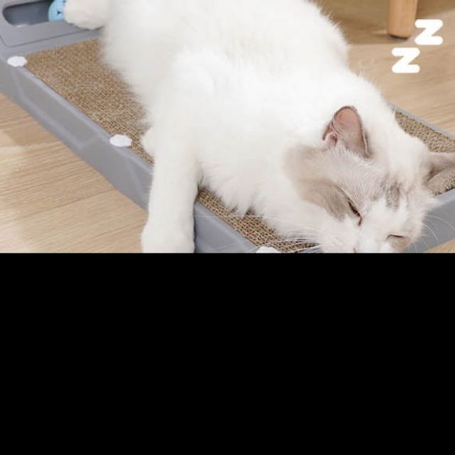 코너 벽면형 스크래쳐 숨숨집 옆이나 소파 옆에 두면 딱 좋은 L자 고양이 장난감 캣타워