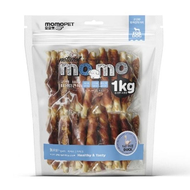 강아지 애견간식 오리우유껌 1kg 애견용품 츄 사사미껌 개껌 강아지간식 덴탈껌