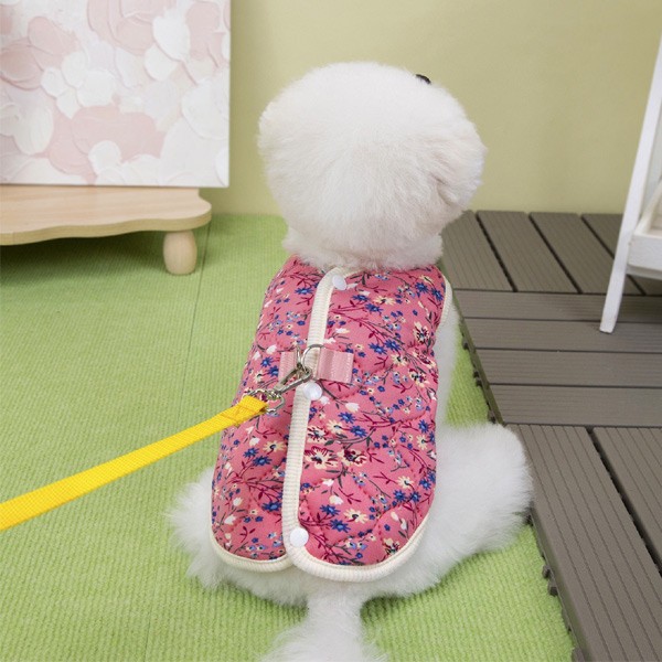 강아지옷 조끼 할머니조끼 강아지 티셔츠 패딩